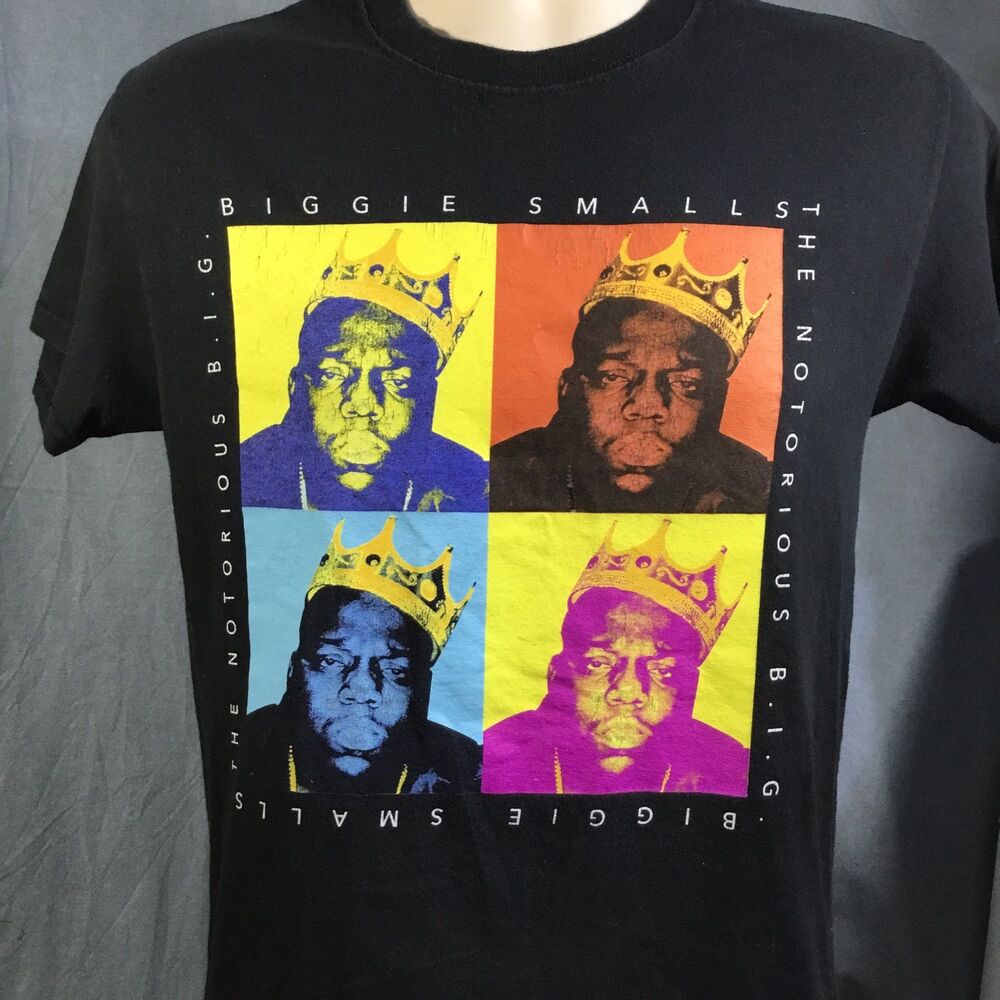 The Notorious B.I.G. Biggie Smalls Rap Hip-Hop T-Shirt Sz Small